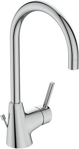 Смеситель Ideal Standard BC195AA Ceraline для раковины, Chrome (хром) Смеситель Ideal Standard BC195AA Ceraline для раковины, Chrome (хром)