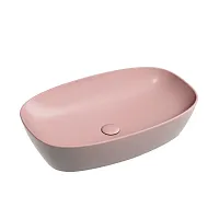 Умывальник Ceramica Nova CN6049MP Element, чаша накладная 60х38 см, розовый матовый