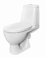 Унитаз-компакт Sanita Luxe WC.CC/Max/2-DM/WHT.G/S1 Max Comfort напольный 34х62 см, с сиденьем, белый S1 Унитаз-компакт Sanita Luxe WC.CC/Max/2-DM/WHT.G/S1 Max Comfort напольный 34х62 см, с сиденьем, белый S1