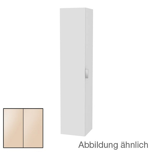 Шкаф-пенал Keuco 31331180001 Edition 11 высокий 170х35 см, петли слева, кашемир/стекло кашемир купить недорого в интернет-магазине Керамос