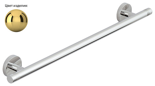 Полотенцедержатель Сунержа 03-3001-0500 Каньон одинарный / L 500 мм, золото Полотенцедержатель Сунержа 03-3001-0500 Каньон одинарный / L 500 мм, золото