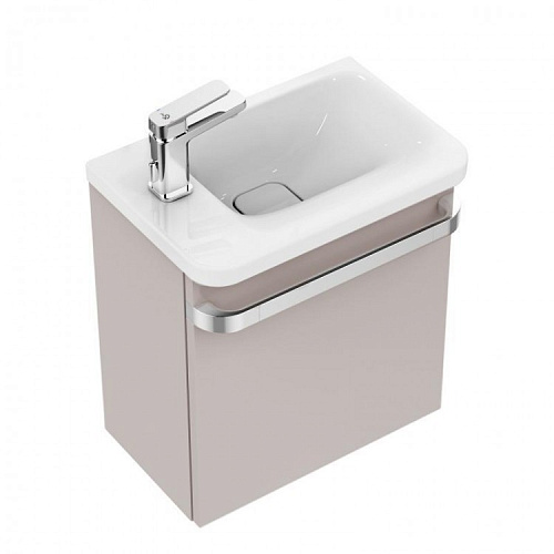 Тумба Ideal Standard R4318FC Tonic II для раковины 45х26 см, подвесная, Glossy light brown (светло-коричневый глянцевый) Тумба Ideal Standard R4318FC Tonic II для раковины 45х26 см, подвесная, Glossy light brown (светло-коричневый глянцевый)