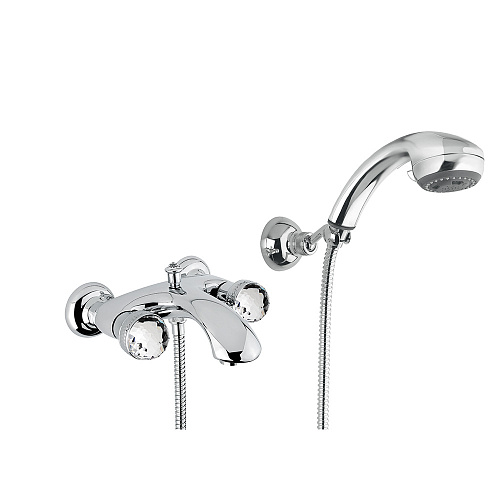 Смеситель Migliore 18485 Axo Swarovski для ванны внешний, хром