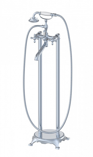 Смеситель для ванны, напольный Wonzon & Woghand WW-88649020-CR Смеситель для ванны, напольный Wonzon & Woghand WW-88649020-CR