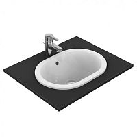 Раковина Ideal Standard E504501 Connect встраиваемая 50х35 см, без отверстия под смеситель, Euro White (евробелый) Раковина Ideal Standard E504501 Connect встраиваемая 50х35 см, без отверстия под смеситель, Euro White (евробелый)