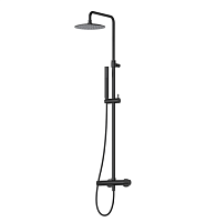 Сет №1641_LEAF-CDA-23-NOP, Душевая стойка с верхним и ручным душем