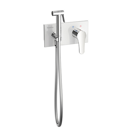 Смеситель с гигиеническим душем TESKA ELSA BTK6410W Смеситель с гигиеническим душем TESKA ELSA BTK6410W