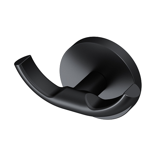 Крючок AM.PM A85A35622 X-Joy, двойной для полотенец, черный купить недорого в интернет-магазине Керамос