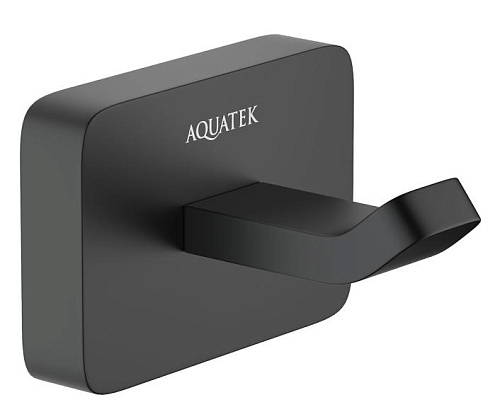 Крючок Aquatek AQ4301MB Либра, черный матовый - купить в Санкт-Петербурге, цена на Крючок Aquatek AQ4301MB Либра, черный матовый в интернет-магазине Керамос Крючок Aquatek AQ4301MB Либра, черный матовый купить недорого в интернет-магазине Керамос