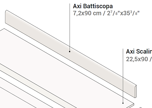 Плинтус (Плитка) AtlasConcorde AXI AxiGreyTimberBattiscopa купить недорого в интернет-магазине Керамос