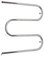 Полотенцесушитель электрический Сунержа 00503-6060 М-образный Стилье №03, 600х600 мм (64 Вт), без покрытия