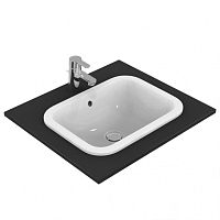 Раковина Ideal Standard E505701 Connect встраиваемая на столешницу 50х38 см, без отверстия под смеситель, Euro White (евробелый) Раковина Ideal Standard E505701 Connect встраиваемая на столешницу 50х38 см, без отверстия под смеситель, Euro White (евробелый)