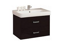 Тумба Акватон 1A137601AM950 Америна 70 под раковину, 67х44 см, черный,хром глянец