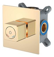 Смеситель для раковины Boheme QUAD 154-5-G