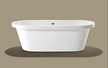 Ванна Knief 0100-067 Loft отдельно-стоящая, без слива-перелива, цвет белый (продавать со сливом 0100-091-04/03), 180х80х60