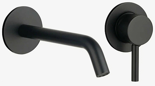 Сет 2013 AQM6215MB_Смеситель Aquame Siena для раковины, комплект, матовый черный