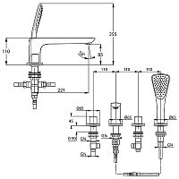 Смеситель Kludi AMEO 414240530