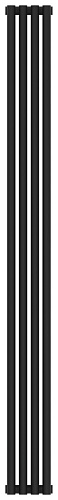 Радиатор Сунержа 15-0331-1804 Эстет-0 отопительный н/ж 1800х180 мм/ 4 секции, муар темный титан