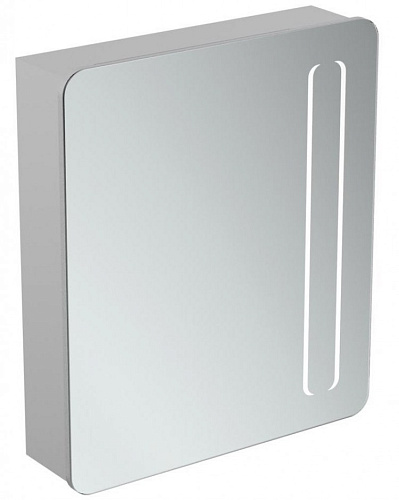 Зеркальный шкафчик Ideal Standard T3373AL Mirror&Light, 60х75 см, Aluminium Effect (алюминий) Зеркальный шкафчик Ideal Standard T3373AL Mirror&Light, 60х75 см, Aluminium Effect (алюминий)