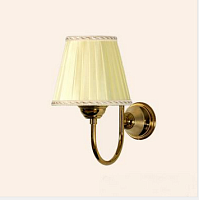 Настенная лампа светильника TW Harmony 029, с основанием, цвет: золото ,TWHA029oro без абажура