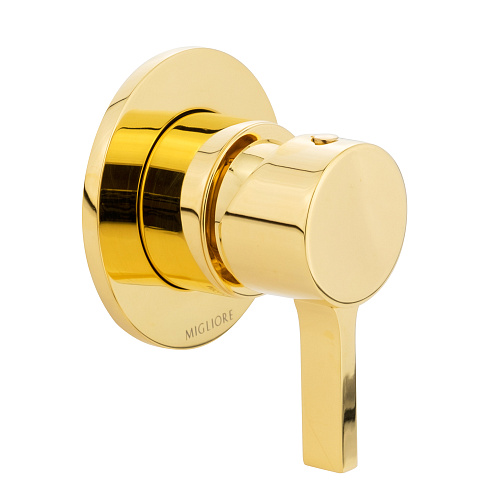 Смеситель Migliore 28184 Sirius скрытого монтажа монокомандный, золото