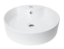 Умывальник Sanita Luxe WB.CT/Best/43-C.Shelf/WHT.G/S1 Best SLF накладной 43х43 см, ВКС белый S1 Умывальник Sanita Luxe WB.CT/Best/43-C.Shelf/WHT.G/S1 Best SLF накладной 43х43 см, ВКС белый S1