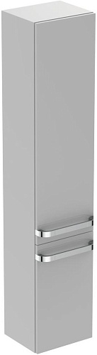 Пенал Ideal Standard R4319FA Tonic II для подвесного монтажа 35х175 см, узкий, Glossy light grey (светло-серый глянцевый)