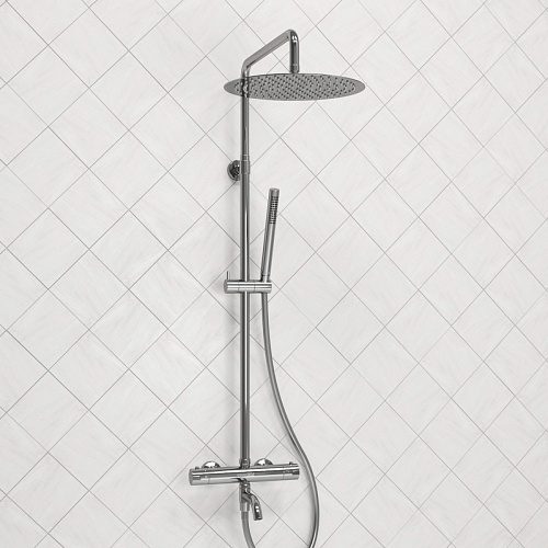 Душевая система WasserKRAFT  A188.116.137.087.CH Thermo