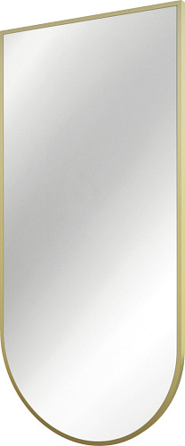 Зеркало Deante ADI_R851 Silia подвесное 100х50 см, брашированное золото купить недорого в интернет-магазине Керамос