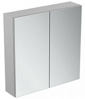 Зеркальный шкафчик Ideal Standard T3439AL Mirror&Light, 70х70 см, Aluminium Effect (алюминий) Зеркальный шкафчик Ideal Standard T3439AL Mirror&Light, 70х70 см, Aluminium Effect (алюминий)