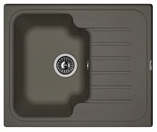 Мойка для кухни Florentina 20.235.A0615.302 Таис 62х51 см, с крылом, антрацит