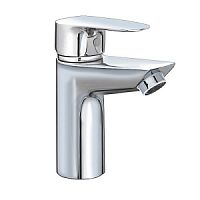 Смеситель Aquame AQMP6110 Prato для раковины, гладкий, хром