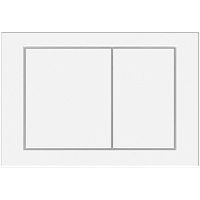 Смывная клавиша KKPol 350/PPB/055-00-00 M05 для инсталляции, белый