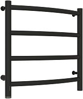 Полотенцесушитель электрический Сунержа 15-0830-5050 Галант 4.0 500х500 мм, левый, муар темный титан Полотенцесушитель электрический Сунержа 15-0830-5050 Галант 4.0 500х500 мм, левый, муар темный титан