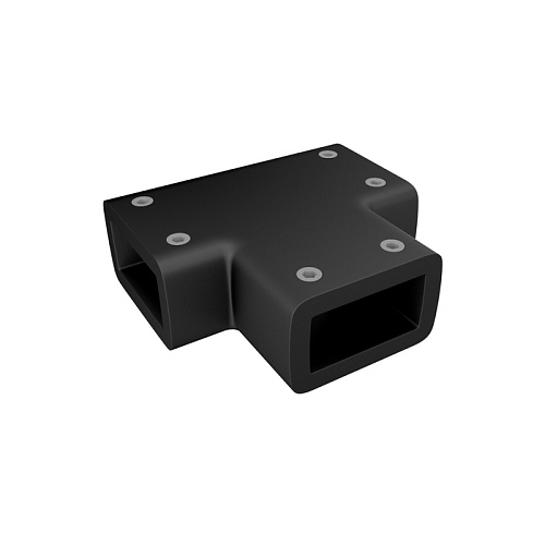 Коннектор каркаса IDDIS, SLI1BS0i23 Slide для душевой перегородки Walk In, черный матовый