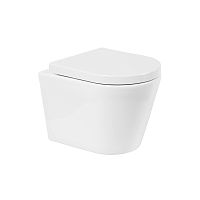 Комплект Унитаз+Сиденье BelBagno FLAY-R BB053CHR/BB865SC