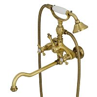 Смеситель Migliore 31597 Prestige для ванны внешний, c поворотным изливом, бронза