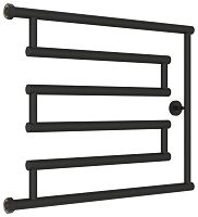 Полотенцесушитель водяной Сунержа 15-4052-5065 High-Tech Model L+, 500х650 мм, муар темный титан