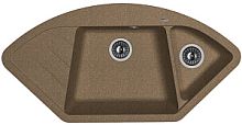 Мойка для кухни Florentina 20.285.E1005.105 Веста 101х51 см, коричневая