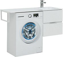Тумба с раковиной Aquanet 00243726 Алвита, 120х48 см, белая
