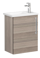 Тумба Vitra 68061 Root Flat с квадратной раковиной 45х29 см, подвесная, левосторонная, Cordoba (Дуб кордоба) Тумба Vitra 68061 Root Flat с квадратной раковиной 45х29 см, подвесная, левосторонная, Cordoba (Дуб кордоба)