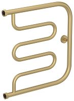 Полотенцесушитель водяной Сунержа 022-4011-5050 Лира+ 500х500 мм, Н. Г. 1", матовая шампань