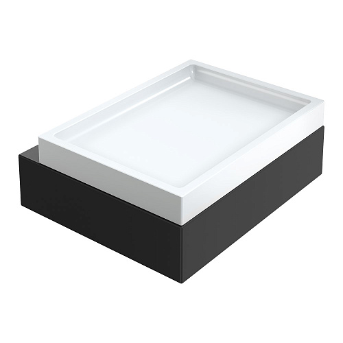 Мыльница Boheme Qubic 10723-B купить недорого в интернет-магазине Керамос