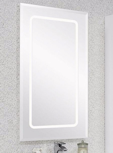 Зеркало Акватон 1A177602RN010 Римини 60х100 см, белый купить недорого в интернет-магазине Керамос