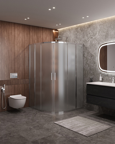 Душевой уголок CEZARES MOLVENO-R-22-90+20-P-Cr Душевой уголок CEZARES MOLVENO-R-22-90+20-P-Cr