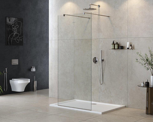 Cezares LIBERTA-L-2-90-C-Cr Душевая перегородка с возможностью двустороннего входа 900x1950 мм