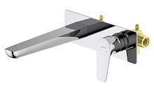 Смеситель Aquatek AQ1113CR Бетта для раковины, настенный (внешняя и скрытая часть), хром