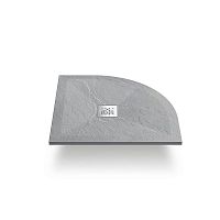 Душевой поддон Vincea VST-4SQ9090G из искусственного камня, 90х90 см, серый