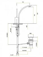 Смеситель для раковины Migliore  ML.TOR-9013 CR