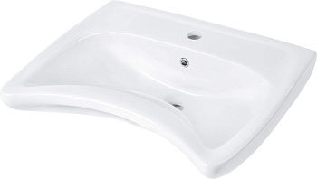 Раковина Deante CDV_6U6W Vital подвесная 60х50 см для ММГН, Bianco (белый)